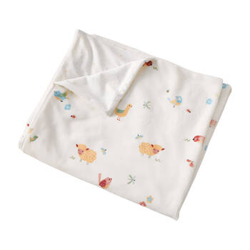 Jiggle & Giggle Soft Fleece Toddler Blanket Lightweight Birdy