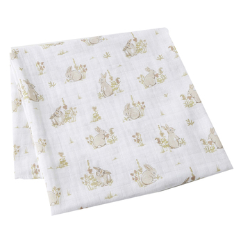 Jiggle & Giggle Some Bunny Loves You Infant/Baby Muslin Wrap 120x120cm 0y+