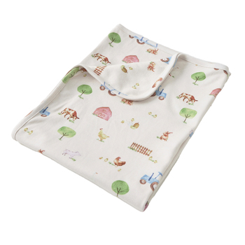 Jiggle & Giggle Barnyard Babies Jersey Wrap Baby Clothing