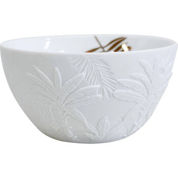 LVD Porcelain Bowl Home Tableware Decor 13cm White Bahamas