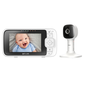 Oricom OBH430 Nursery Pal 4.3" Smart HD Baby Monitor w/ Night Light