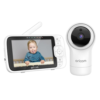 Oricom OBH930 Nursery Pal Glow+ 5" Smart HD Baby Monitor w/ Night Light