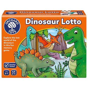Orchard Toys Dinosaur Lotto Memory Game Board Kids 3y+