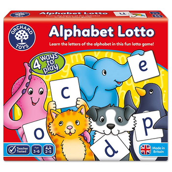 Orchard Toys Memory Game Alphabet Lotto Cards/Board Kids Toy 3y+