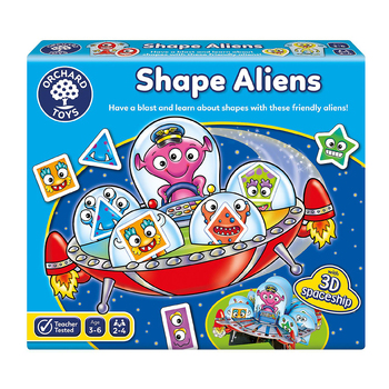 Orchard Game Shape Aliens Kids/Childrens Play Toy 3+