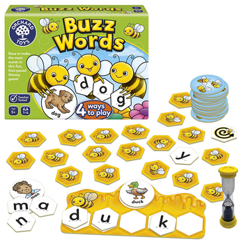 Orchard Toys Buzz Words Kids/Childrens Play Game 5+