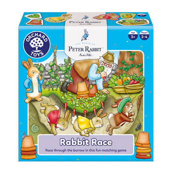 Orchard Toys Peter Rabbit Rabbit Race Kids Educational Game 3y+