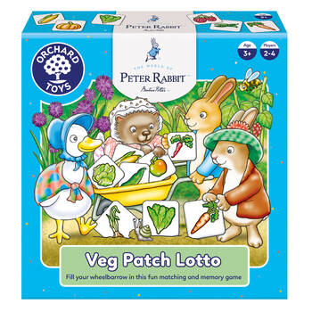 Orchard Toys Peter Rabbit Veg Patch Lotto Kids Game 3y+