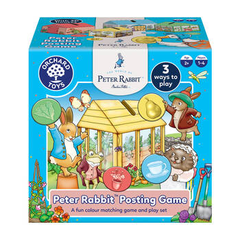 Orchard Toys Peter Rabbit Posting Kids Matching Game 2y+