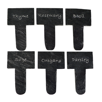 6pc Life Botanic Resin Herb Sticks Black