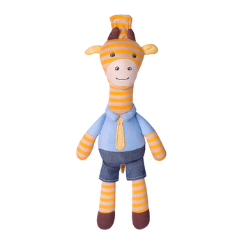 Organic Farm Buddies 24cm George Giraffe Small Buddy Plush Animal Toy 0+