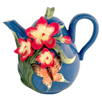 Dogwood Novelty Collectable Ceramic Themed Teapot 25cm