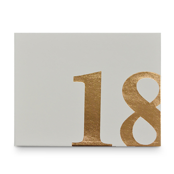 18th Guest Book Rose Gold Text 23x18cm Novelty Birthday Signature Pad