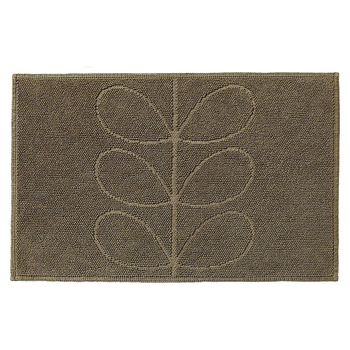 Orla Kiely Cotton Bathmat Mushroom 80x50x1cm 1500GSM