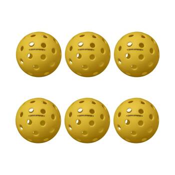 2x 3pc Onix Fuse G2 Pickleball Outdoor Ball Sports Practice/Training Yellow