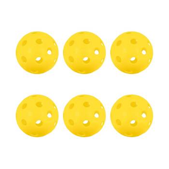 2x 3pc Onix Fuse Pickleball Indoor Ball Sports Practice/Training Yellow