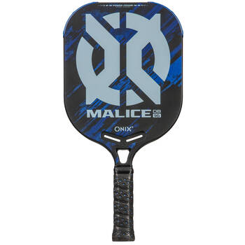 Onix Malice DB Open Throat Pickleball Paddle 16mm Pickle Sports Racquet Blue