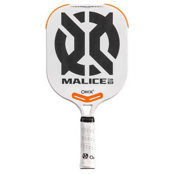 Onix Malice DB Open Throat Pickleball Paddle 16mm Pickle Sports Racquet White