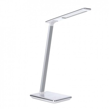 Simplecom EL818 Dimmable 5W LED Desk Lamp Light w/ Wireless Charger Base