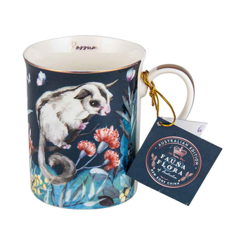 Australian Flora Possum 360ml Coffee Mug New Bone China