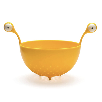 Ototo Spaghetti 22cm Monster Pasta Colander Yellow