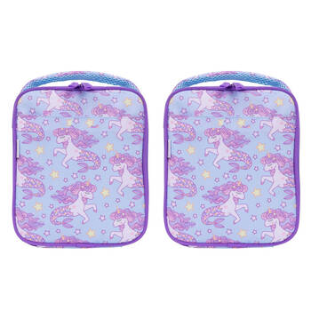 2PK Splosh Out & About Mermicorn Kids/Children Insulated Lunch Bag 25cm Purple