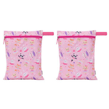 2PK Splosh Out & About Ballet Waterproof Kids/Children Wet Bag 40x30cm Pink