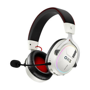 OXS Storm G2 Wireless Gaming Headset/Headphones - White
