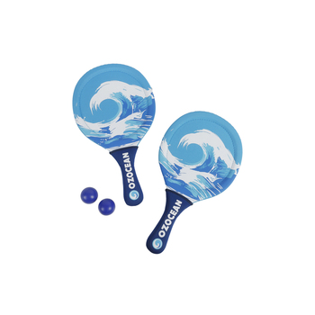 4pc Ozocean Oz Ocean Neoprene Beach Paddle Set Durable for Outdoor Camping 38x21cm