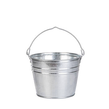 Esschert Design Garden Storage Zinc Bucket Water Container Small 25.2cm