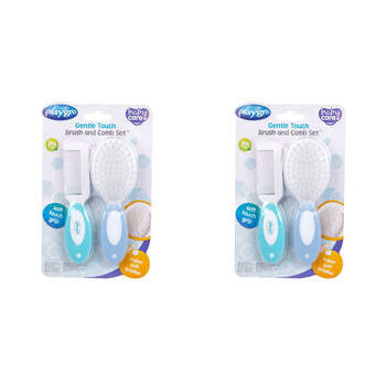 4pc Playgro Gentle Touch Brush and Comb Set for Baby/Kids