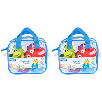 14pc Playgro Floating Sea Friends Baby/Kids Toy Assorted Blue/Pink 6m+