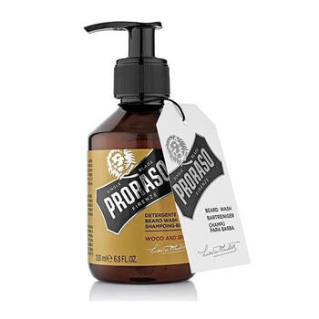 Proraso Beard Wash Grooming Shampoo Wood & Spice 200ml