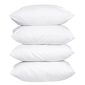 4pc Hacienda Hypoallergenic & Antibacterial 100% Cotton Pillow