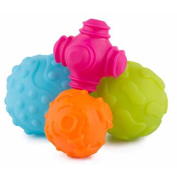 Playgro Textured Sensory Balls Baby Bath Toy 6m+