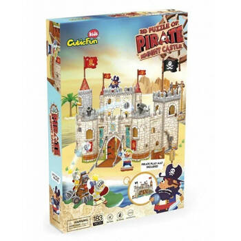 Cubic Fun Pirate Knight Castle Kids/Childrens 3D Puzzle 8y+