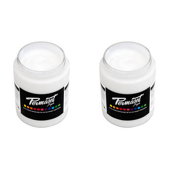 2PK Permaset Aqua Water-Based Reduction Paste Screen Print Ink 300ml Printpaste