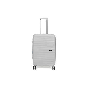 Paklite Breeze Medium Travel Luggage Suitcase Lightweight 62x39cm Grey
