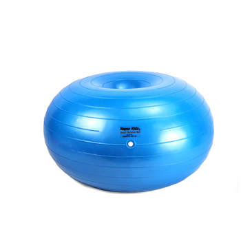 Kaper Kidz Inflatable Donut Balance Ball Kids Toy Blue 50cm 12m+