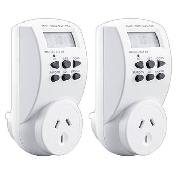 2PK Sansai 7 Day Programmable Digital Timer