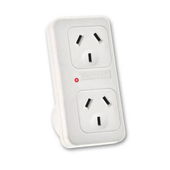 Vertical Powerpoint Double Adaptor