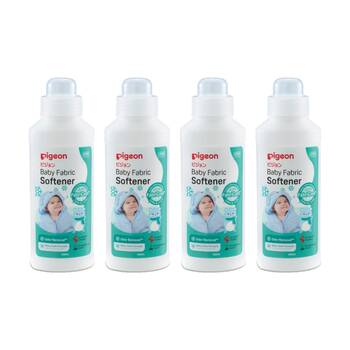 4PK Pigeon Baby Fabric Softener 430ml Odour Remover Gentle On Skin 0m+