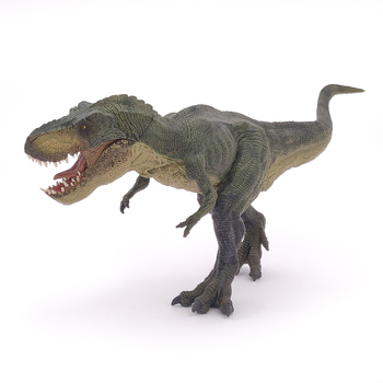 Papo France Green running T-Rex Kids Dinosaur Figurine Toy