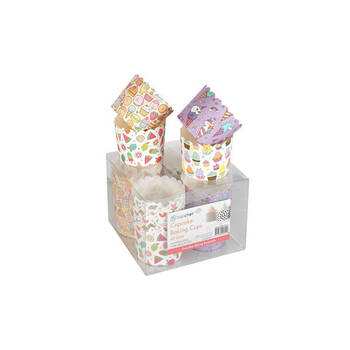 320pc Topchef Cupcakes Packaging Box Container 6cm - Assorted