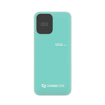 ChargeCore SafeCharge Max Powerbank 10000mAh USB-A to C & 8-Pin Aquatic Awe