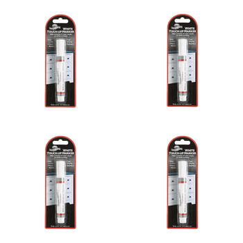 4PK Parker Bailey Water-Based Furniture Touch Up Marker Odourless 23cm White