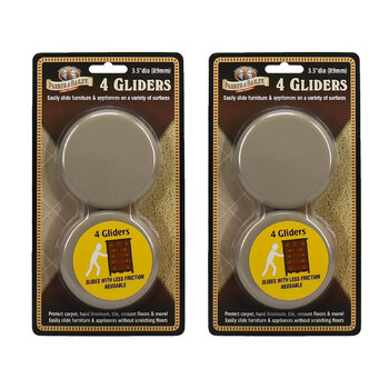 2PK 4pc Parker & Bailey Heavy Furniture/Appliance Glider