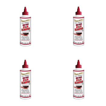 4PK Parker Bailey Fast-Odourless Red Wine Stain Remover Cloth & Carpet Cleaner 236ml