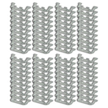 80pc Plaster Bracket Wall Clip