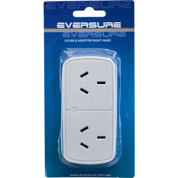 DOUBLE ADAPTOR RIGHT HANDSIDE BY SIDE POWER ADAPTOR